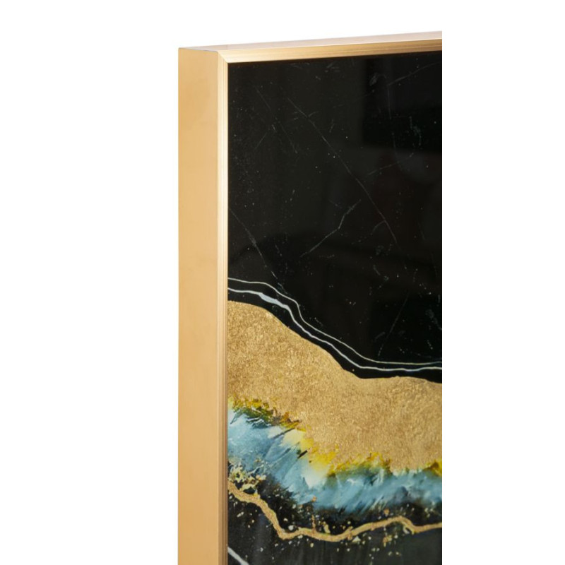 PANNELLO VETRO C/CORNICE DARKY CM 60X3,5X90 