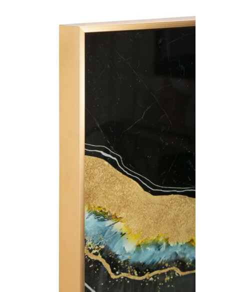 PANNELLO VETRO C/CORNICE DARKY CM 60X3,5X90 