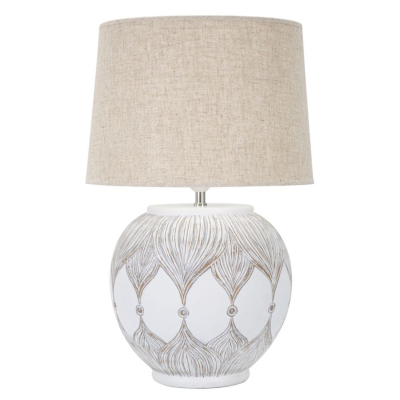 LAMPADA DA TAVOLO RESINA ROT. ATENE CM Ø 38X59 