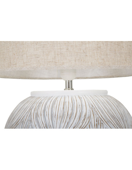 LAMPADA DA TAVOLO RESINA ROT. ATENE CM Ø 38X59 