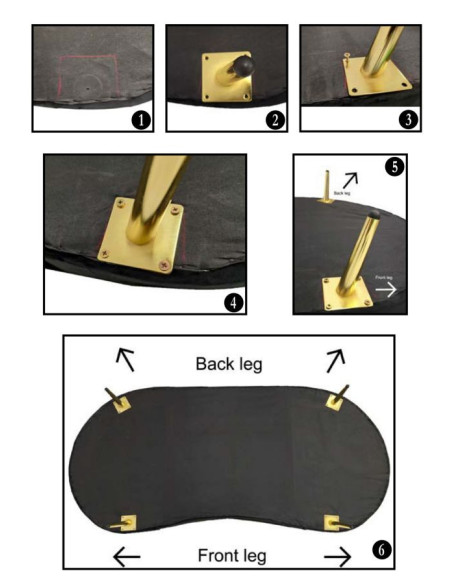 Canapé moderne Arrondi 3 places en Velours Blanc crème Métal Doré Bois d'eucalyptus Oslo Mauro Ferretti - 12