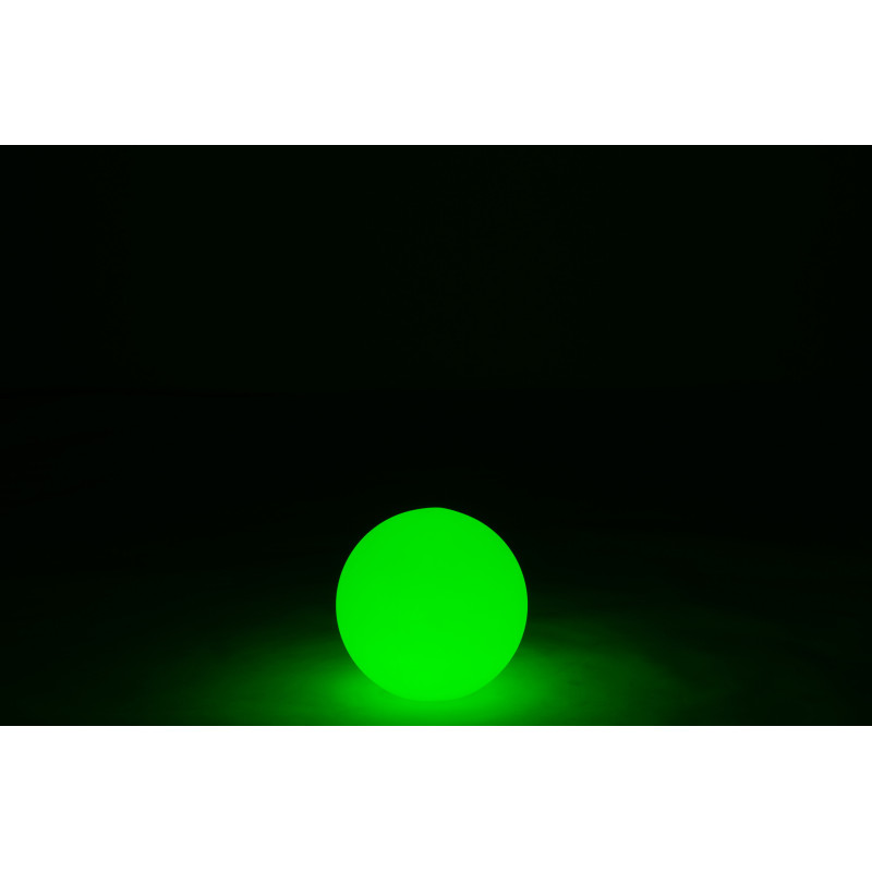 Lampe à poser Led 16 couleurs Boule Rock 30 cm en Plastique Blanc - 9