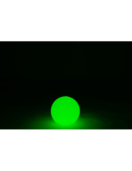Lampe à poser Led 16 couleurs Boule Rock 30 cm en Plastique Blanc - 9