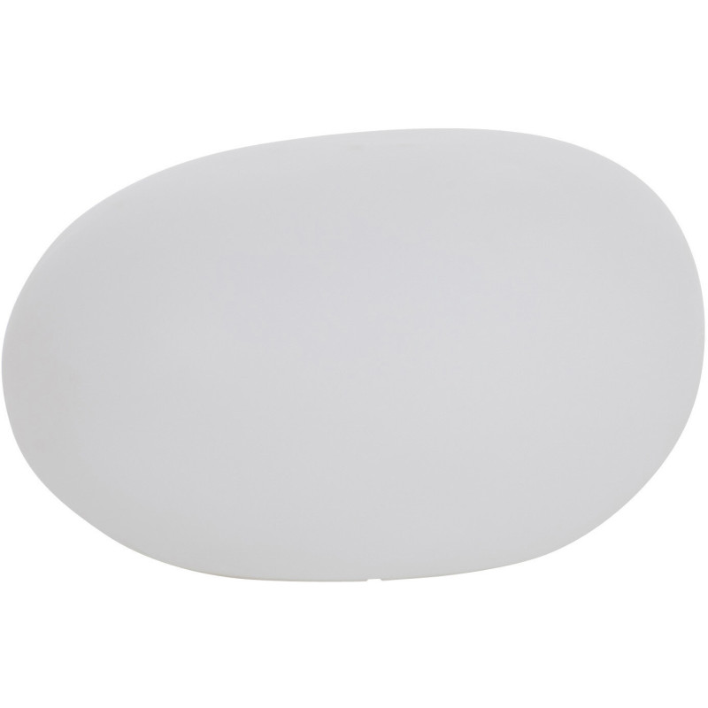 Lampe à poser Led 16 couleurs Rocher Rock 80 cm en Plastique Blanc - 1