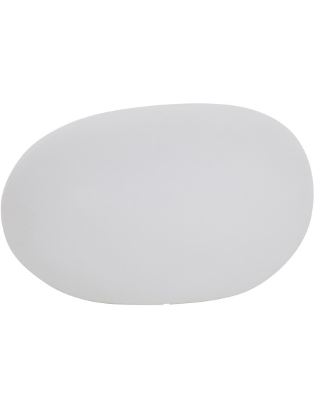 Lampe à poser Led 16 couleurs Rocher Rock 80 cm en Plastique Blanc - 1