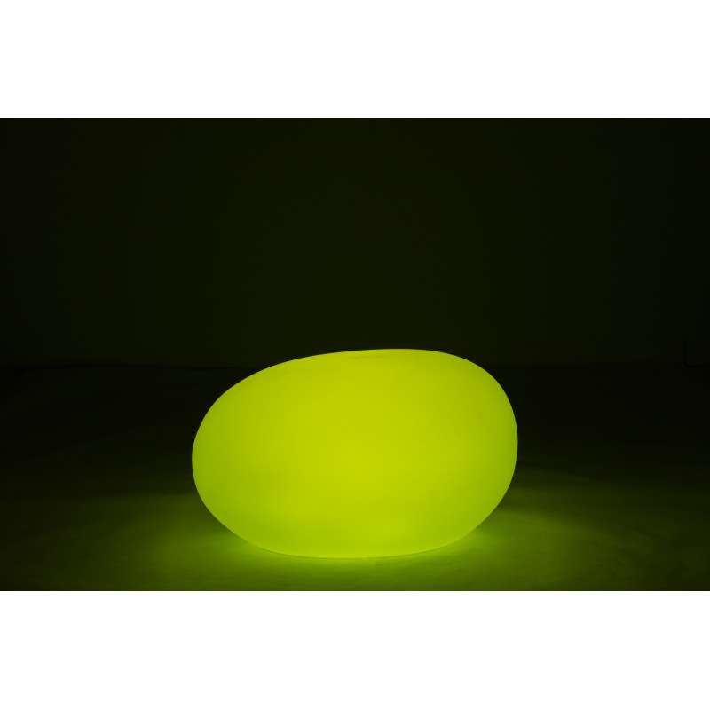 Lampe à poser Led 16 couleurs Rocher Rock 80 cm en Plastique Blanc - 6