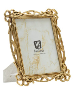 Grand Cadre photo design chic Noeuds pour photo 20x25 Résine Doré Knot 