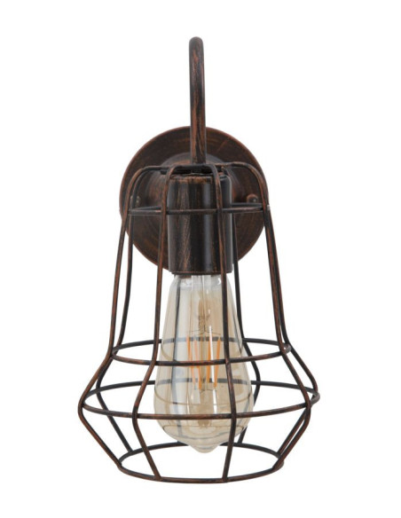 Applique murale design industrielle chic Métal Rouille Industry B 