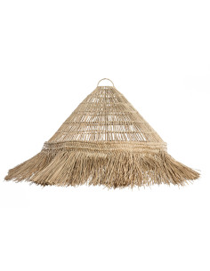 Abat jour original XXL pour suspension 100 cm en Herbe Medong Naturel The Summer Vibes 