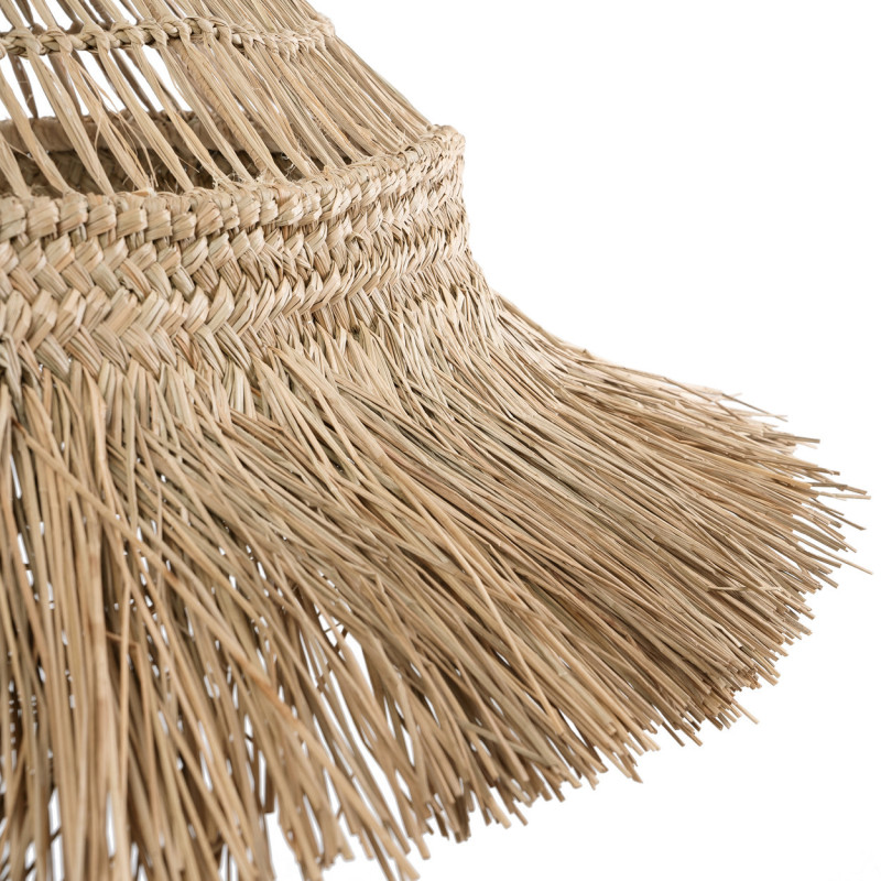 Abat jour original XXL pour suspension 100 cm en Herbe Medong Naturel The Summer Vibes 