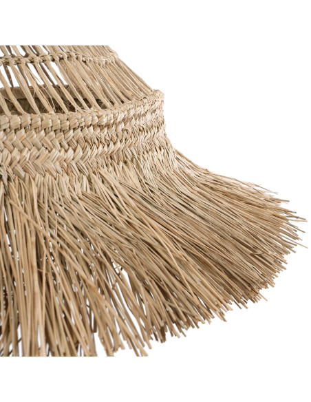 Abat jour original XXL pour suspension 100 cm en Herbe Medong Naturel The Summer Vibes 