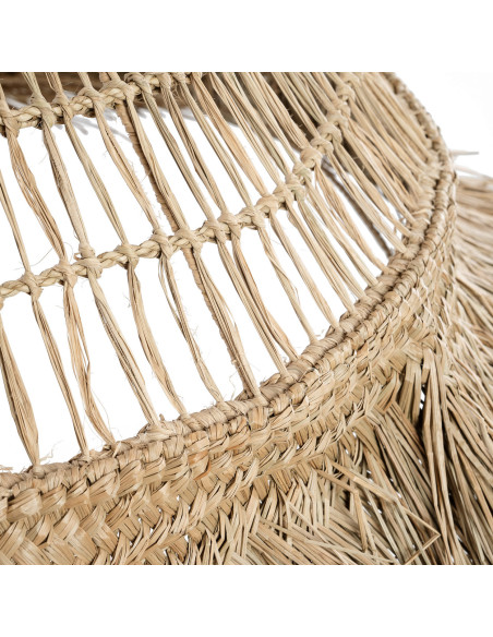 Abat jour original XXL pour suspension 100 cm en Herbe Medong Naturel The Summer Vibes 
