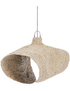Abat-jour pour suspension XXL 100 cm Jacinthe d'eau Naturel The Qubba 