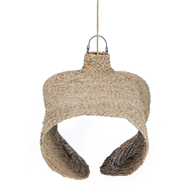 Abat-jour pour suspension XXL 100 cm Jacinthe d'eau Naturel The Qubba 