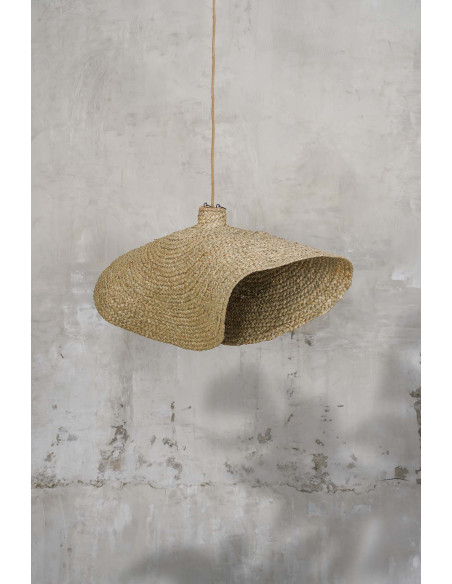 Abat-jour pour suspension XXL 100 cm Jacinthe d'eau Naturel The Qubba 