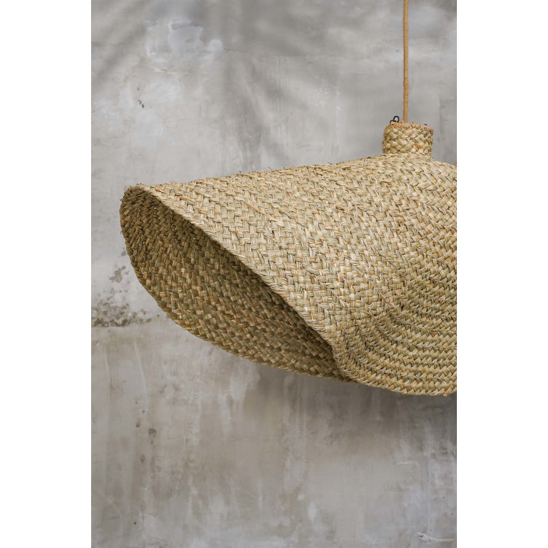 Abat-jour pour suspension XXL 100 cm Jacinthe d'eau Naturel The Qubba 