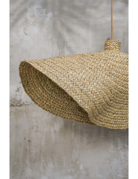 Abat-jour pour suspension XXL 100 cm Jacinthe d'eau Naturel The Qubba 