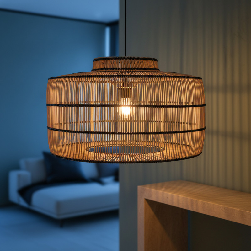 Suspension en rotin naturel 61 x 61 x...