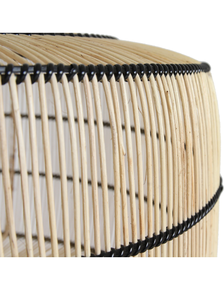 Suspension en rotin naturel 61 x 61 x 36 cm Stella