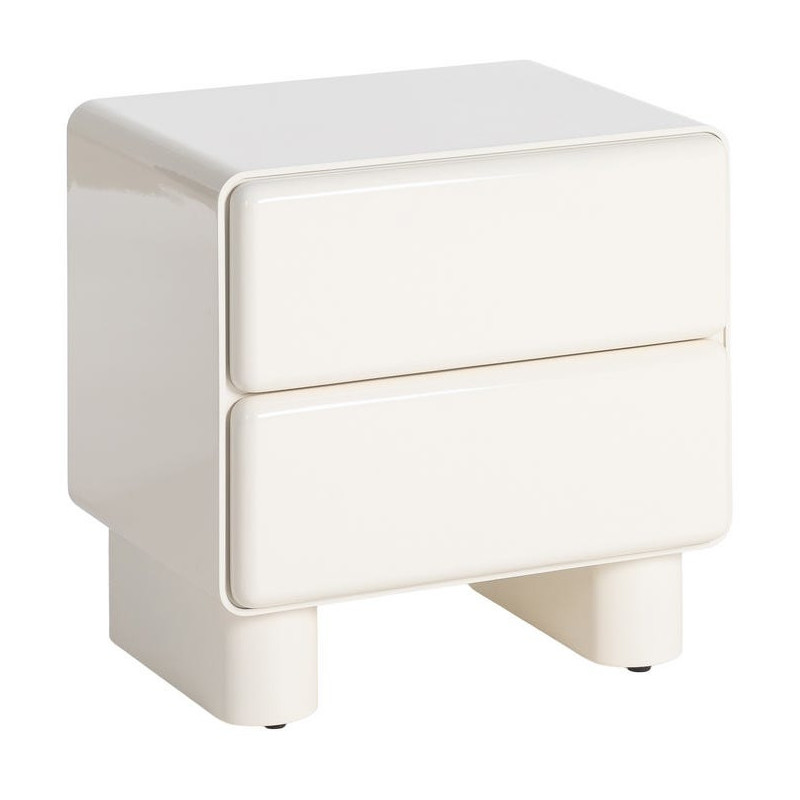 Table de chevet design 2 tiroirs Bois...