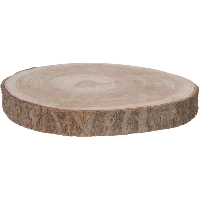 Plateau déco Rondin 25 cm Bois de...