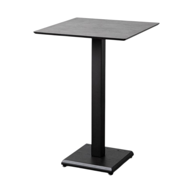 Table haute bistrot moderne Carrée 4...
