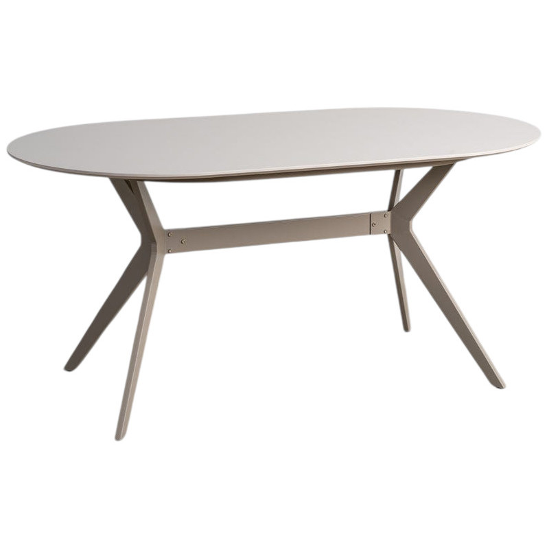 Table à manger ovale 160 x 90 x H 76...