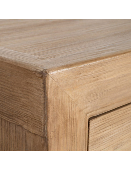 Buffet enfilade naturel en pin recyclé 240 cm Atelior
