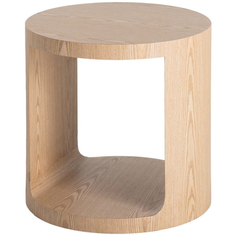Table d'appoint design Japandi Ronde...