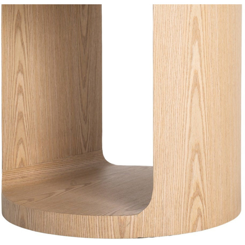 Table d'appoint design Japandi Ronde...