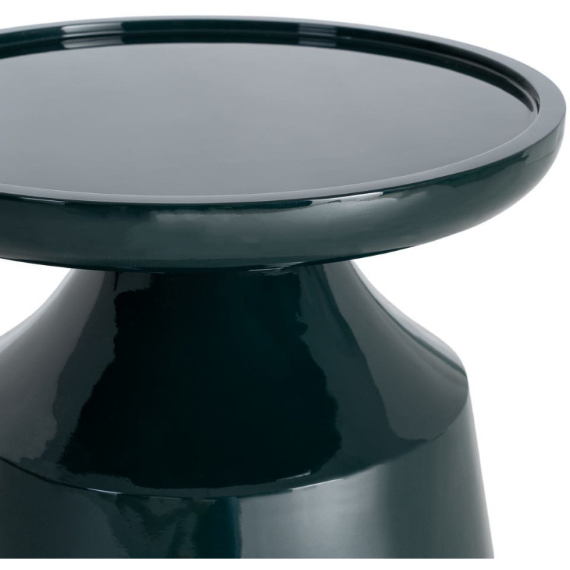 Table d’appoint en MDF laqué vert 40...