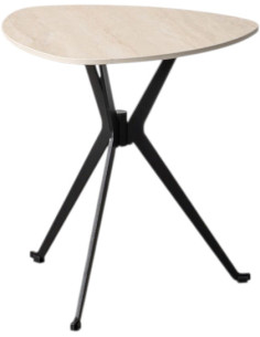 Table d'appoint moderne chic Organique en Pierre frittée...