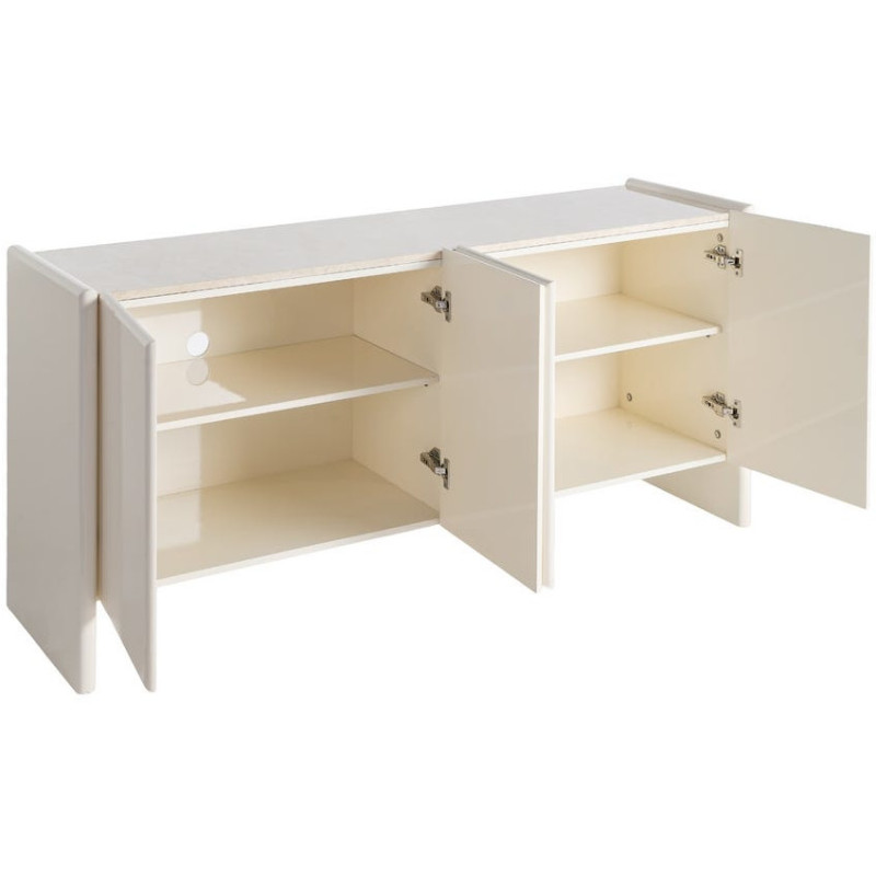 Buffet design Bas 4 portes 163 cm...