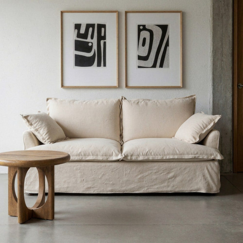 Canapé design cocooning Droit 2...