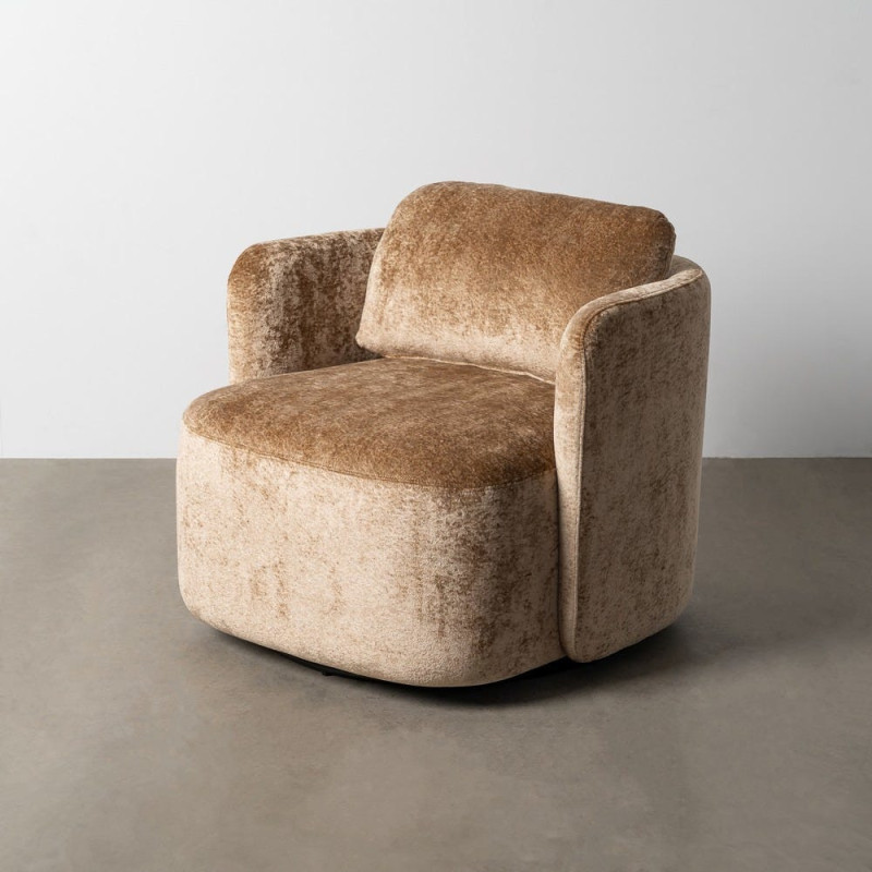 Fauteuil pivotant design rétro chic...