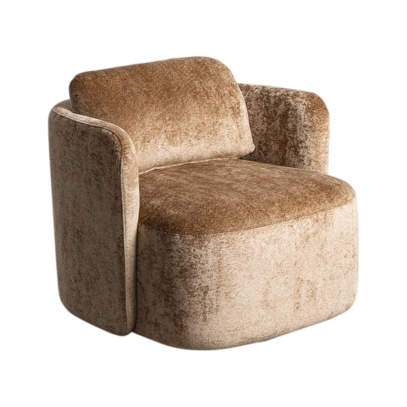 Fauteuil pivotant design rétro chic...