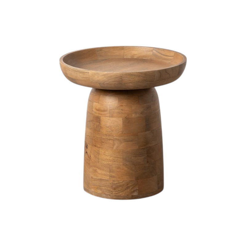 Table d'appoint ethnique chic Ronde...