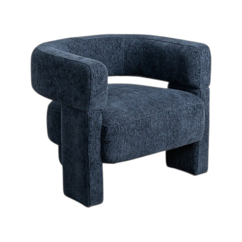 Fauteuil design contemporain Tissu...