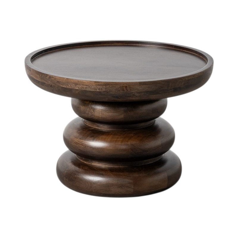 Table basse ronde bois de manguier...