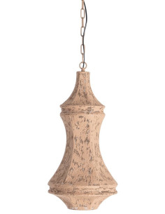 Suspension design méditerrannéen D 33 cm Métal Beige...