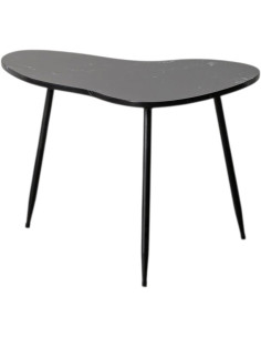 Table basse moderne chic Organique 60 cm en Marbre Métal...