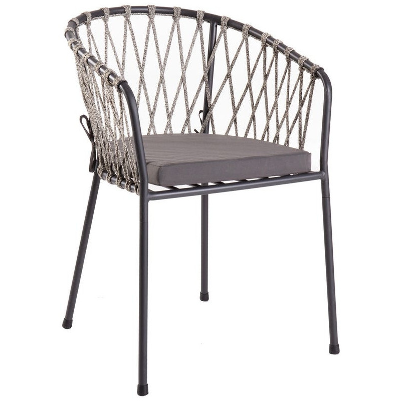 Lot de 2 Chaises de jardin design...
