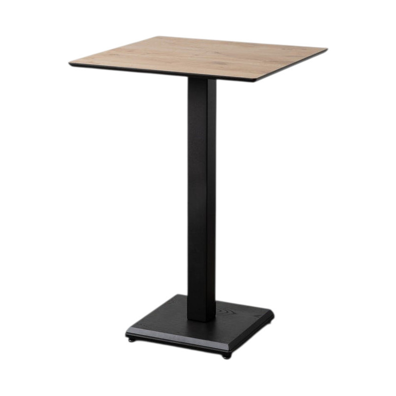 Table haute bistrot moderne Carrée 4...
