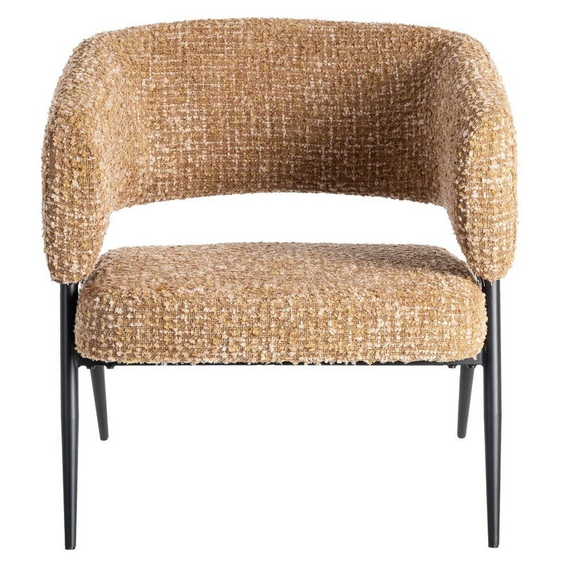 Fauteuil moderne Bouclette Tissu...