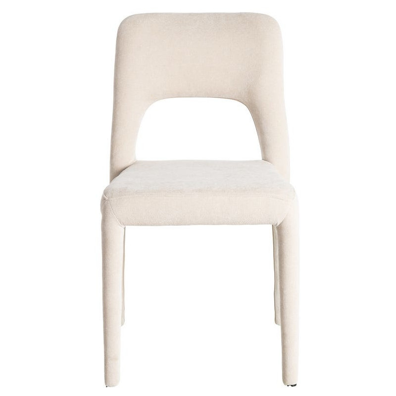 Chaise salon moderne en Tissu Gris...