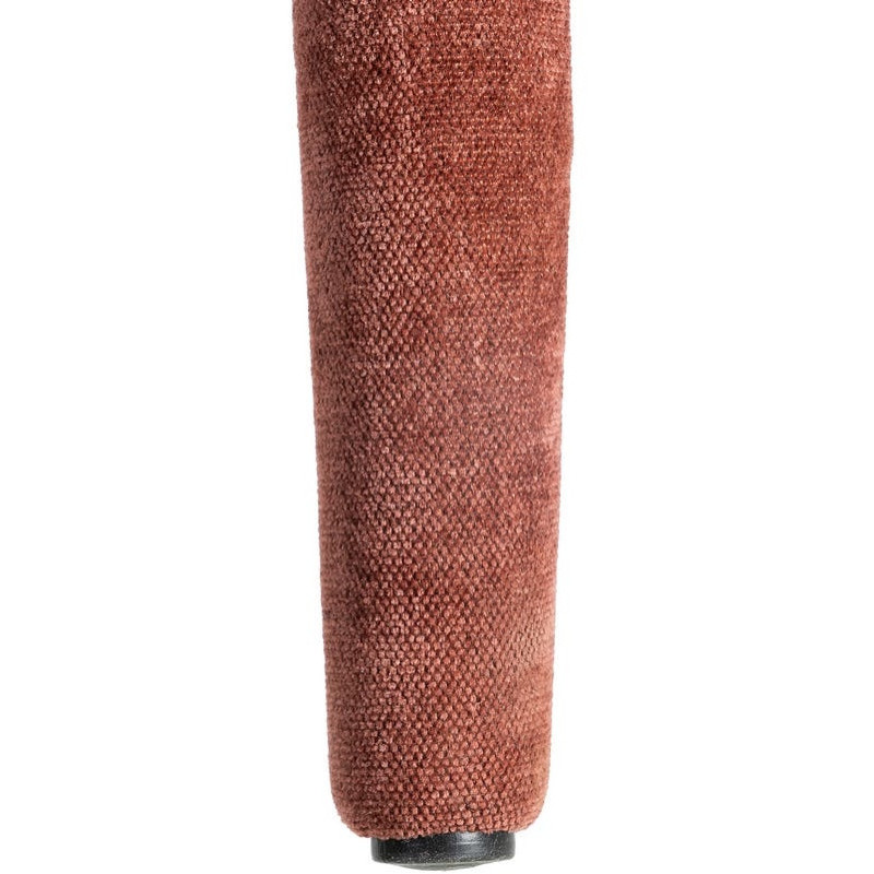 Chaise salon moderne en Tissu Rouge...