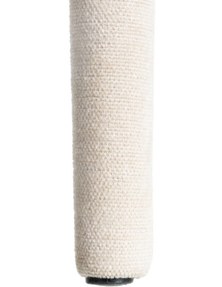 Chaise minimaliste en Tissu Gris Métal Muraya (Lot de 4)