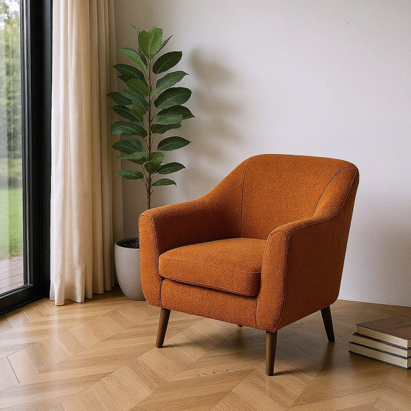 Fauteuil Bouclette moderne chic en...