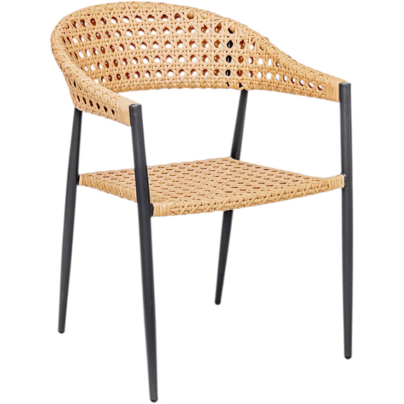 Chaise de jardin design Rotin...