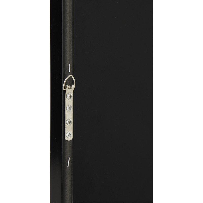 Toile murale peinte lumineuse design Singe Casque Cadre en bois noir Néonyo 